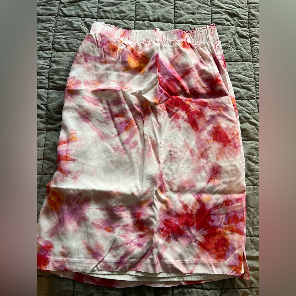 Ann Taylor Pink and Red Blouse